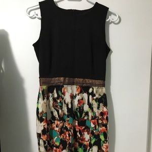 Calvin Klein Multicolour Sheath Dress Size 2